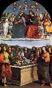 The Crowning of the Virgin RAFFAELLO Sanzio